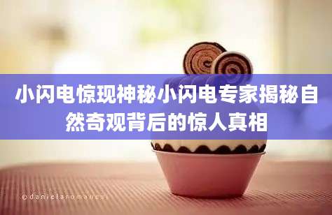 小闪电惊现神秘小闪电专家揭秘自然奇观背后的惊人真相