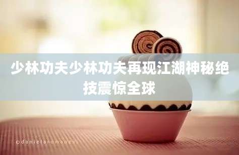少林功夫少林功夫再现江湖神秘绝技震惊全球
