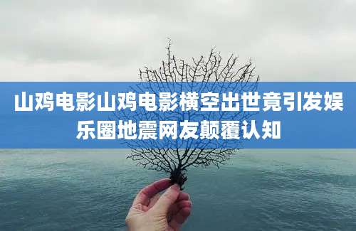 山鸡电影山鸡电影横空出世竟引发娱乐圈地震网友颠覆认知