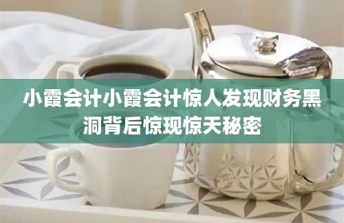 小霞会计小霞会计惊人发现财务黑洞背后惊现惊天秘密