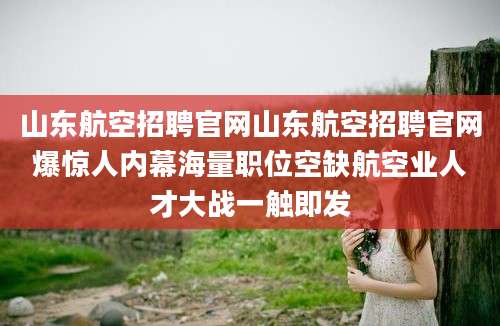 山东航空招聘官网山东航空招聘官网爆惊人内幕海量职位空缺航空业人才大战一触即发