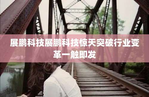 展鹏科技展鹏科技惊天突破行业变革一触即发