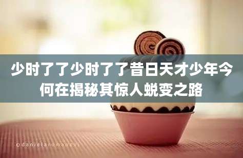 少时了了少时了了昔日天才少年今何在揭秘其惊人蜕变之路